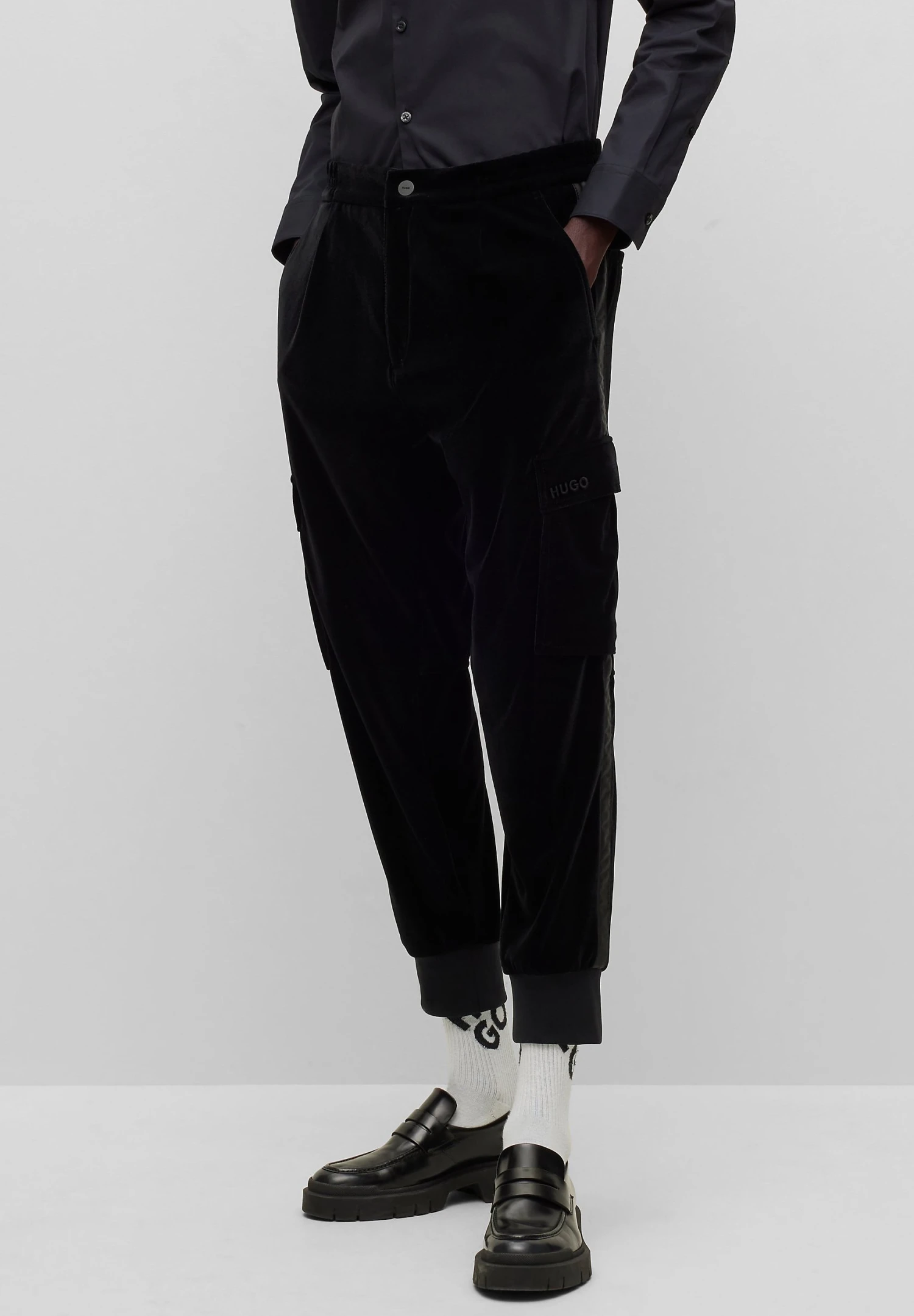 Hugo Glavin231F1 10246187 01 - Cargo Trousers - Black 3 Hugo Glavin231F1 10246187 01 - Cargo Trousers - Black