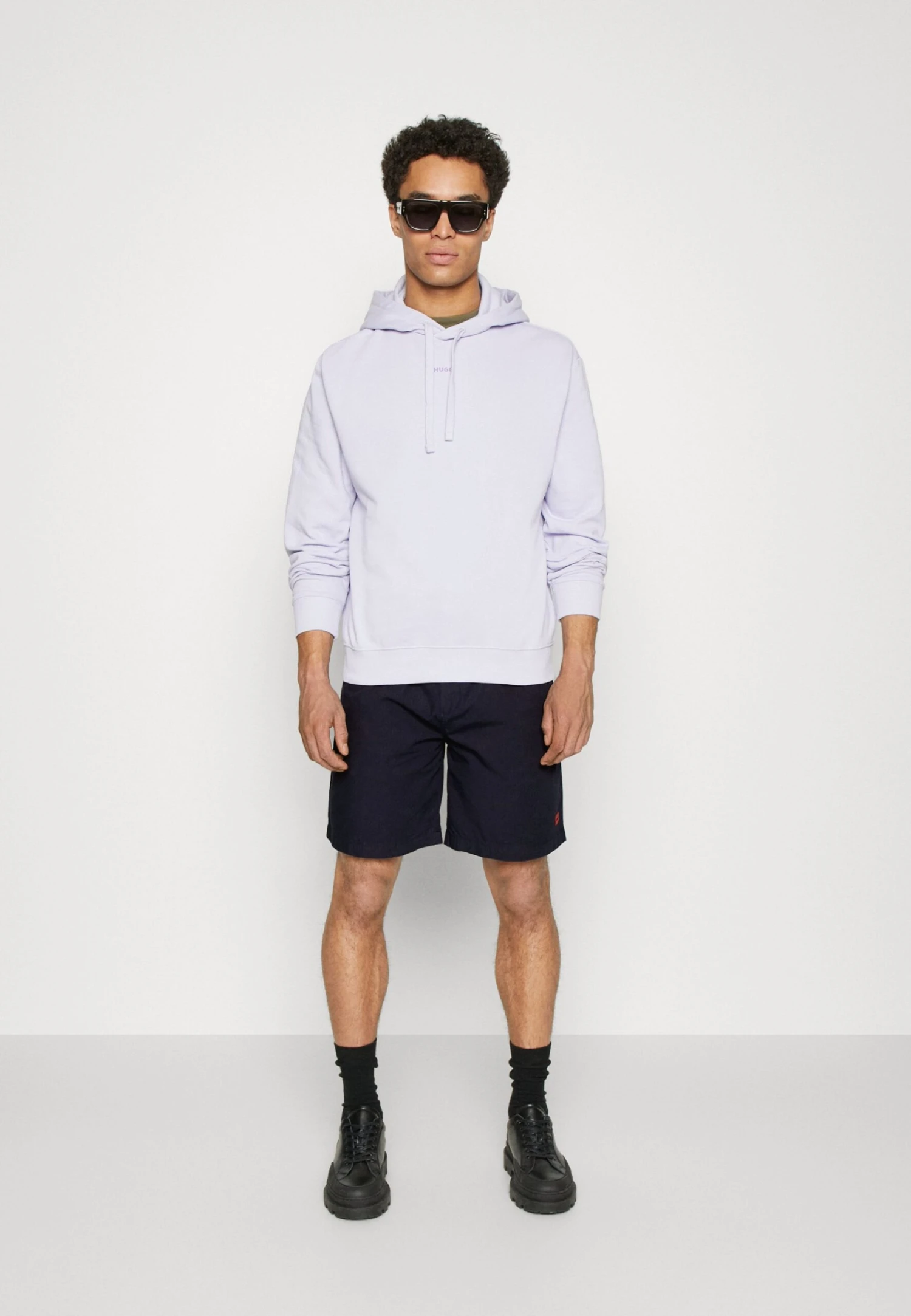 Hugo Shorts - Dark Blue 4 Hugo Shorts - Dark Blue - Image 2