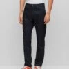 Hugo Straight Leg Jeans - Dark Blue Two -Hugo 5d1634ec4b16481782bff0a21d6902a3