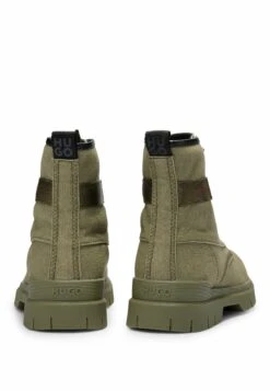 Hugo Ryan Halb - Lace-Up Ankle Boots - Dark Green Five 11 Hugo Ryan Halb - Lace-Up Ankle Boots - Dark Green Five -Hugo 5d82c10c0076474c973c0dfbabe20d8d