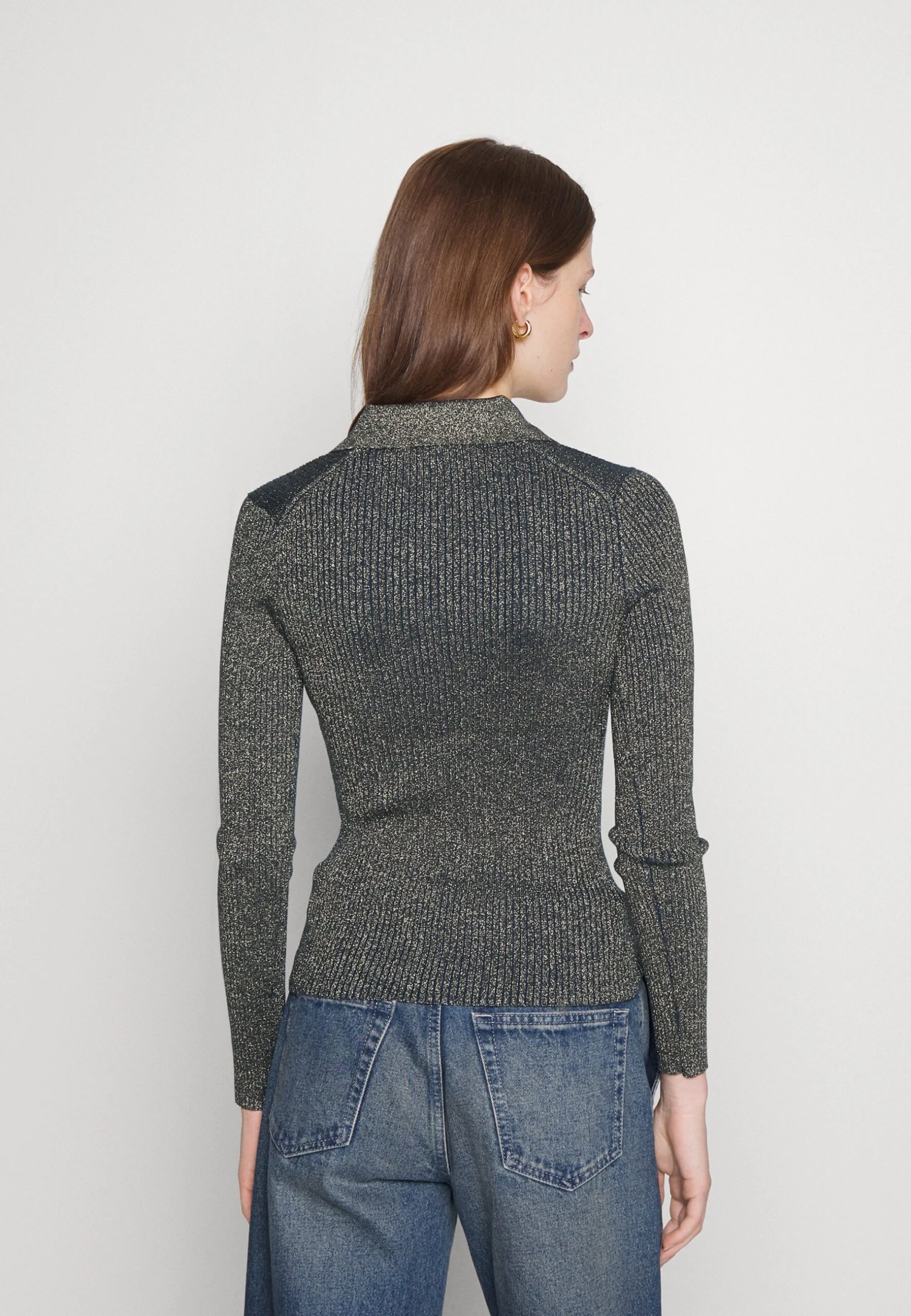 Hugo Sotellna - Jumper - Dark Blue/Petrol 5 Hugo Sotellna - Jumper - Dark Blue/Petrol - Image 3