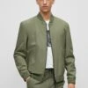 Hugo Ukashi - Bomber Jacket - Khaki One 2 Hugo Ukashi - Bomber Jacket - Khaki One -Hugo 5fb53ce531c64535b81e1715d04955a2