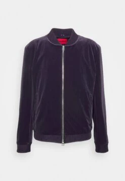 Hugo Bomber Jacket - Dark Purple -Hugo 60a8dc48ff584d938f6832100a088d8d
