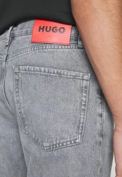 Hugo Relaxed Fit Jeans - Silver -Hugo 616ad39925e044d5b6d5fdab3f603338