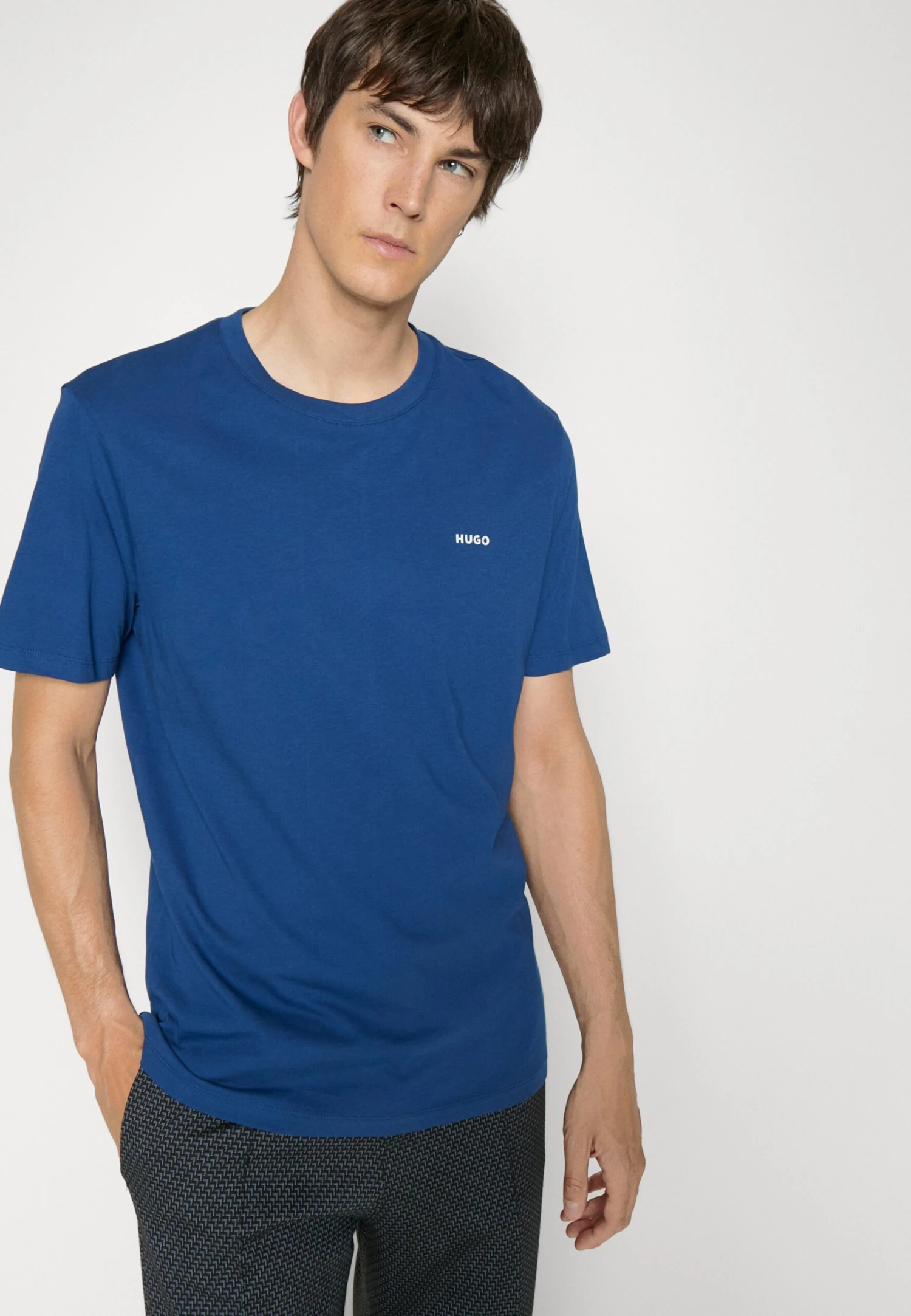 Hugo Basic T-Shirt - Navy 6 Hugo Basic T-Shirt - Navy - Image 4