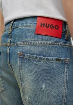 Hugo Straight Leg Jeans - Blue Eleven -Hugo 637ca7cd4c4644f98351d04bdf7f1a8a