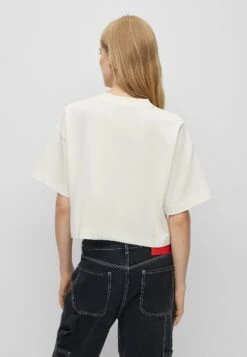 Hugo Cropped - Basic T-Shirt -Hugo 63b4a75c522b4988b95ad4a51f6b84fb