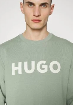 Hugo Dem - Sweatshirt - Light Pastel Green -Hugo 64766133589f4519be46a023f72a7a6b