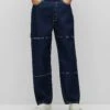 Hugo Relaxed Fit Jeans - Dark Blue One -Hugo 65aae49a0ff14c6c80b5e99505f2dcd6