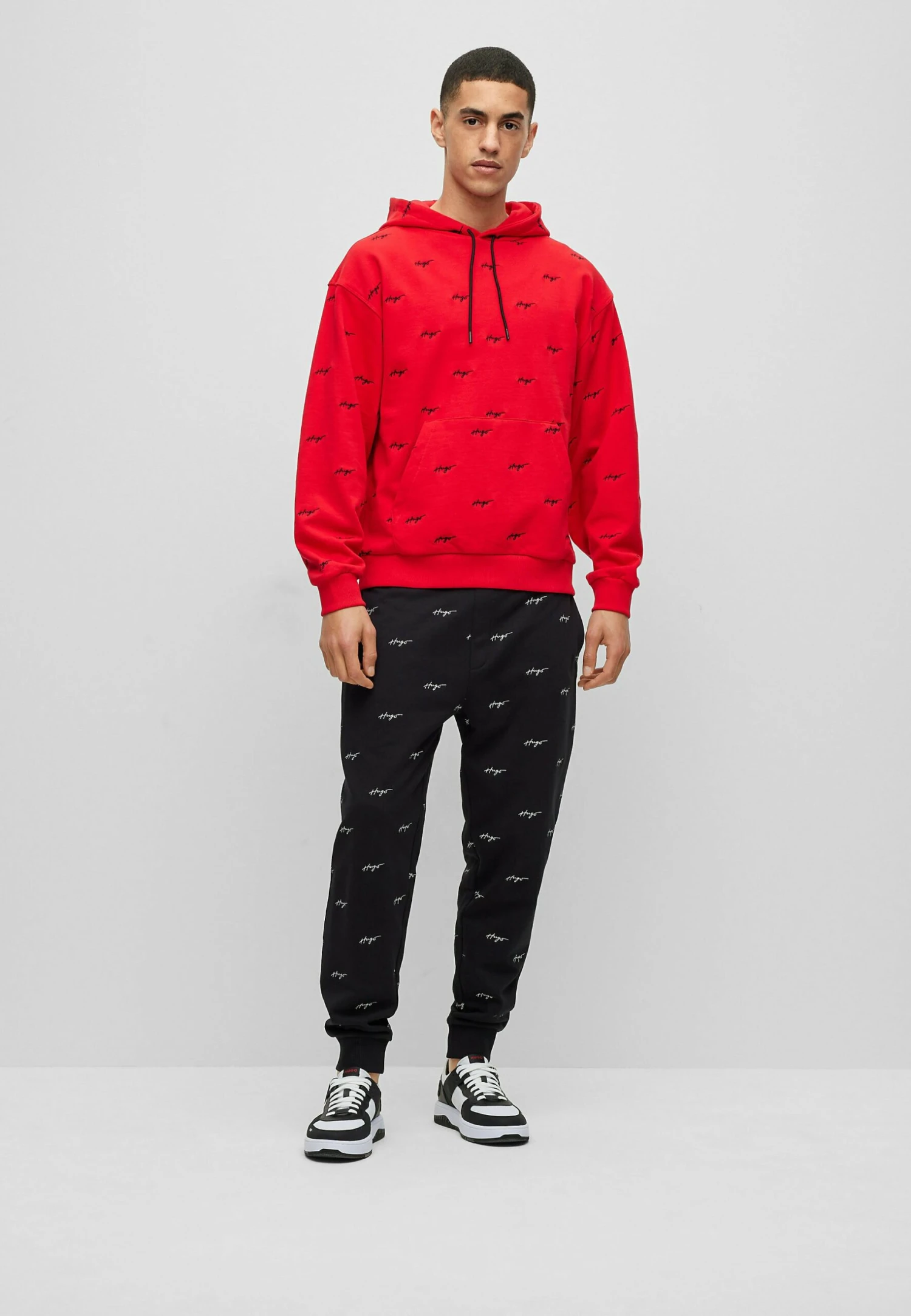 Hugo Dortalezza - Hoodie - Open Pink Three 4 Hugo Dortalezza - Hoodie - Open Pink Three - Image 2