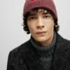 Hugo Xaff- Beanie - Dark Brown Four 1 Hugo Xaff- Beanie - Dark Brown Four -Hugo 69743f900bc041279b6e5064dd8ddb2d