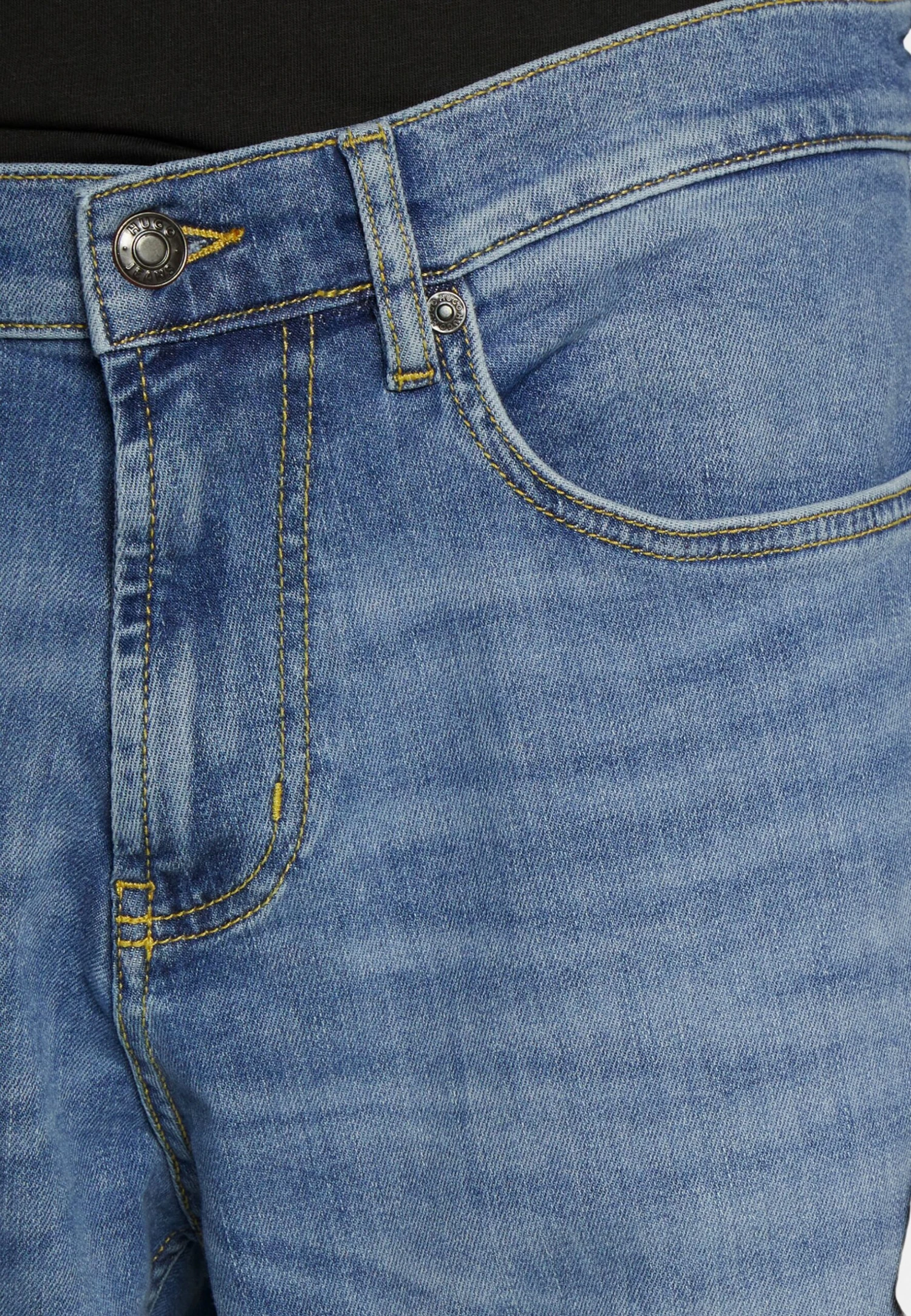 Hugo Straight Leg Jeans - Turquoise/Aqua 6 Hugo Straight Leg Jeans - Turquoise/Aqua - Image 4