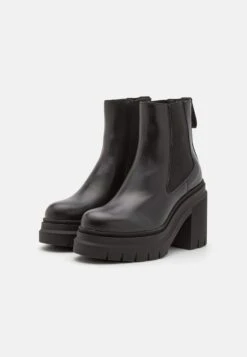 Hugo High Heeled Ankle Boots - Black 11 Hugo High Heeled Ankle Boots - Black -Hugo 6b2b25a55ff349cb9e8daef6c38238c2