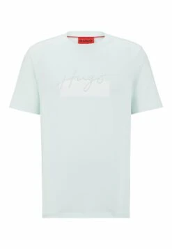 Hugo Dastillo - Print T-Shirt - Light Blue Six 11 Hugo Dastillo - Print T-Shirt - Light Blue Six -Hugo 6be6f65f6e2040c39ea1cf0c90393bab