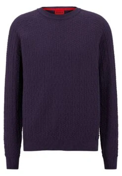 Hugo Srido - Jumper - Dark Purple -Hugo 6c3a68c0035142d8ab78ffe1383d3553
