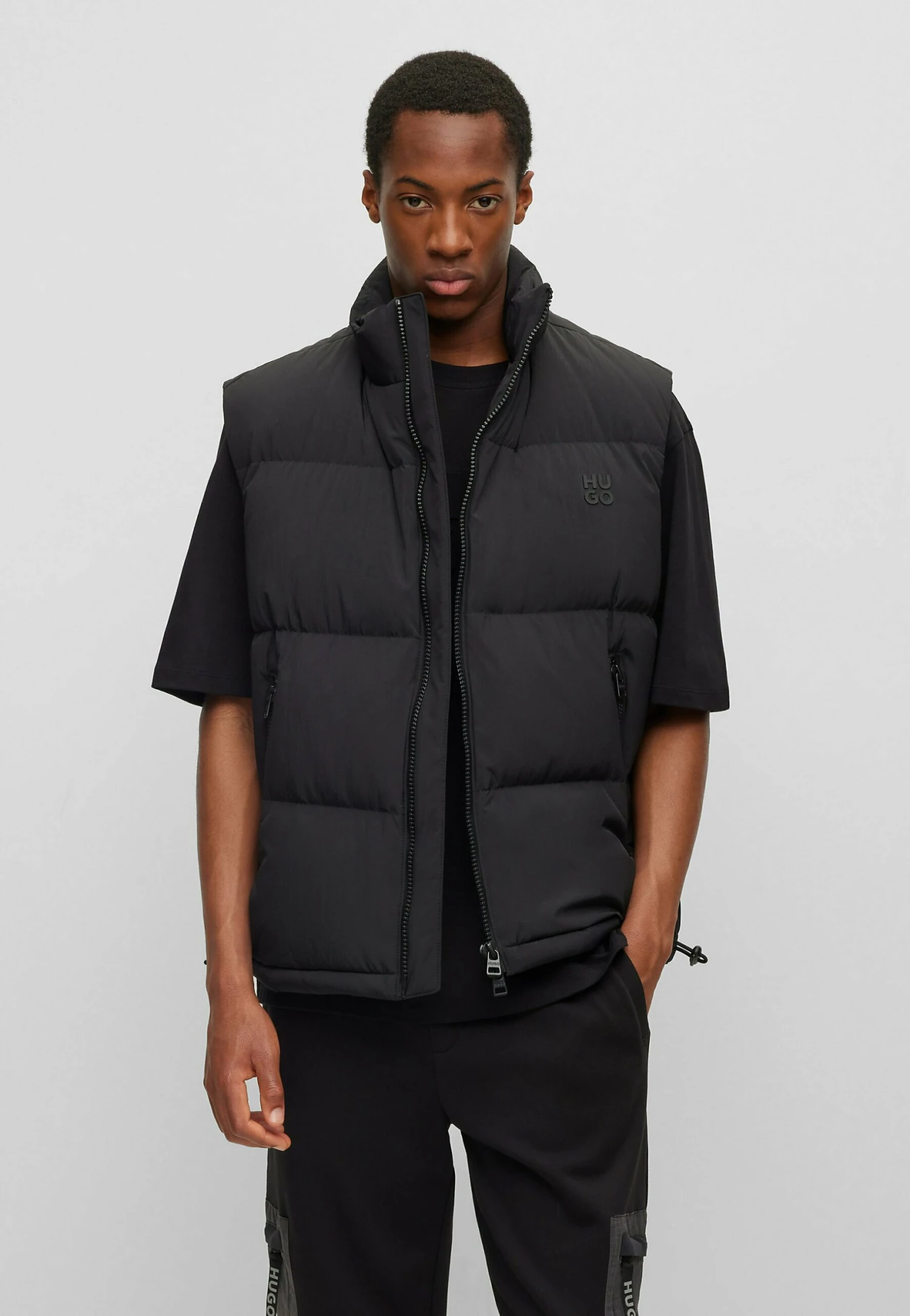 Hugo Birontino2341 - Waistcoat - Black One 3 Hugo Birontino2341 - Waistcoat - Black One