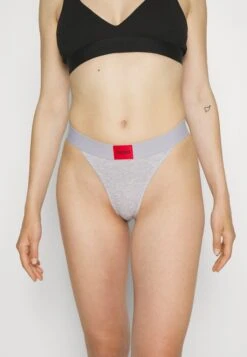 Hugo Label - Thong - Medium Grey