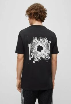 Hugo Digram - Print T-Shirt - Black One