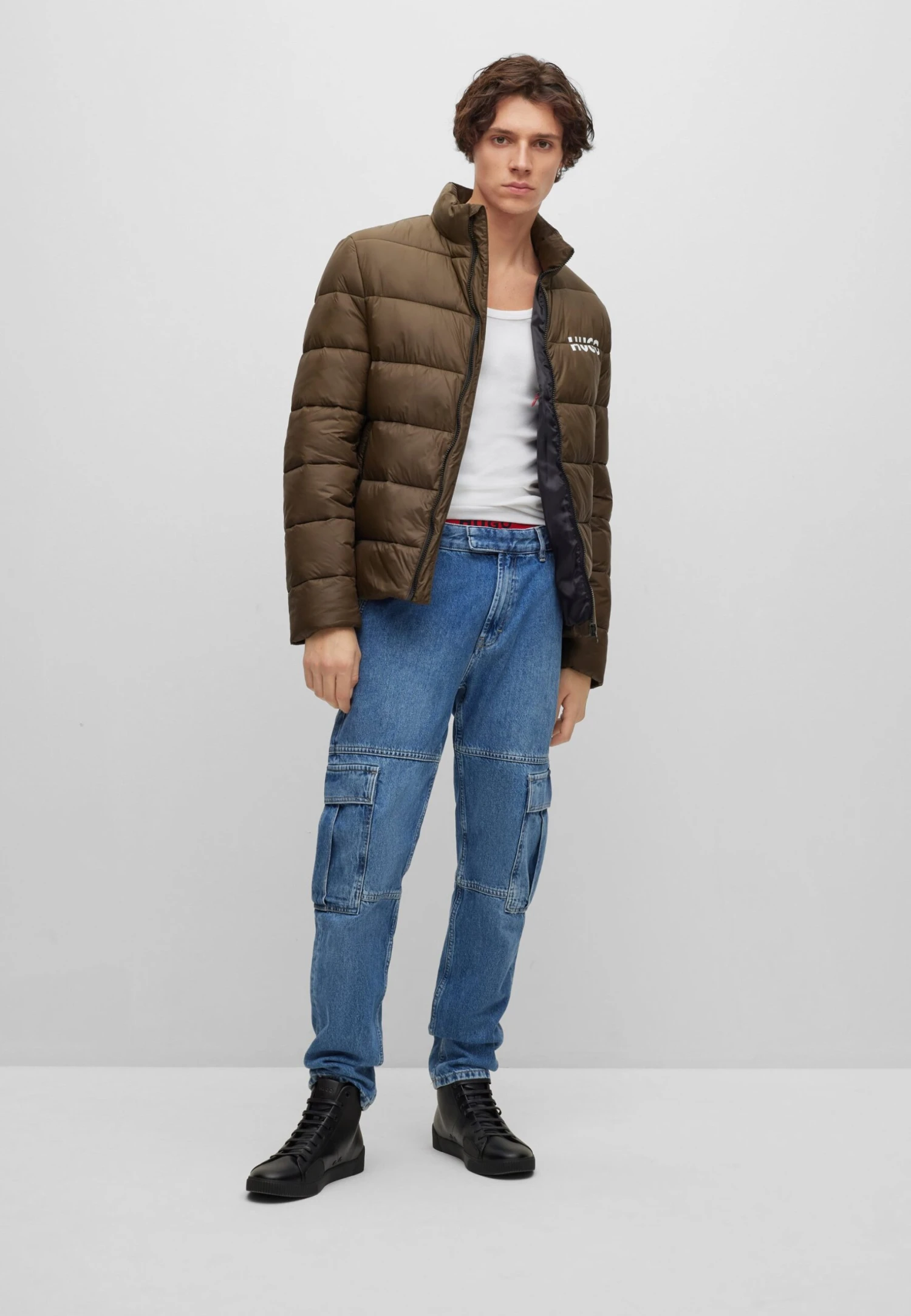 Hugo Balto - Light Jacket - Dark Green Three 3 Hugo Balto - Light Jacket - Dark Green Three