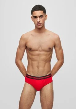 Hugo Hipbr Triplet 3 Pack - Briefs - Bright Red -Hugo 71a0efb8d9114ee2aff992e2aaf886c9