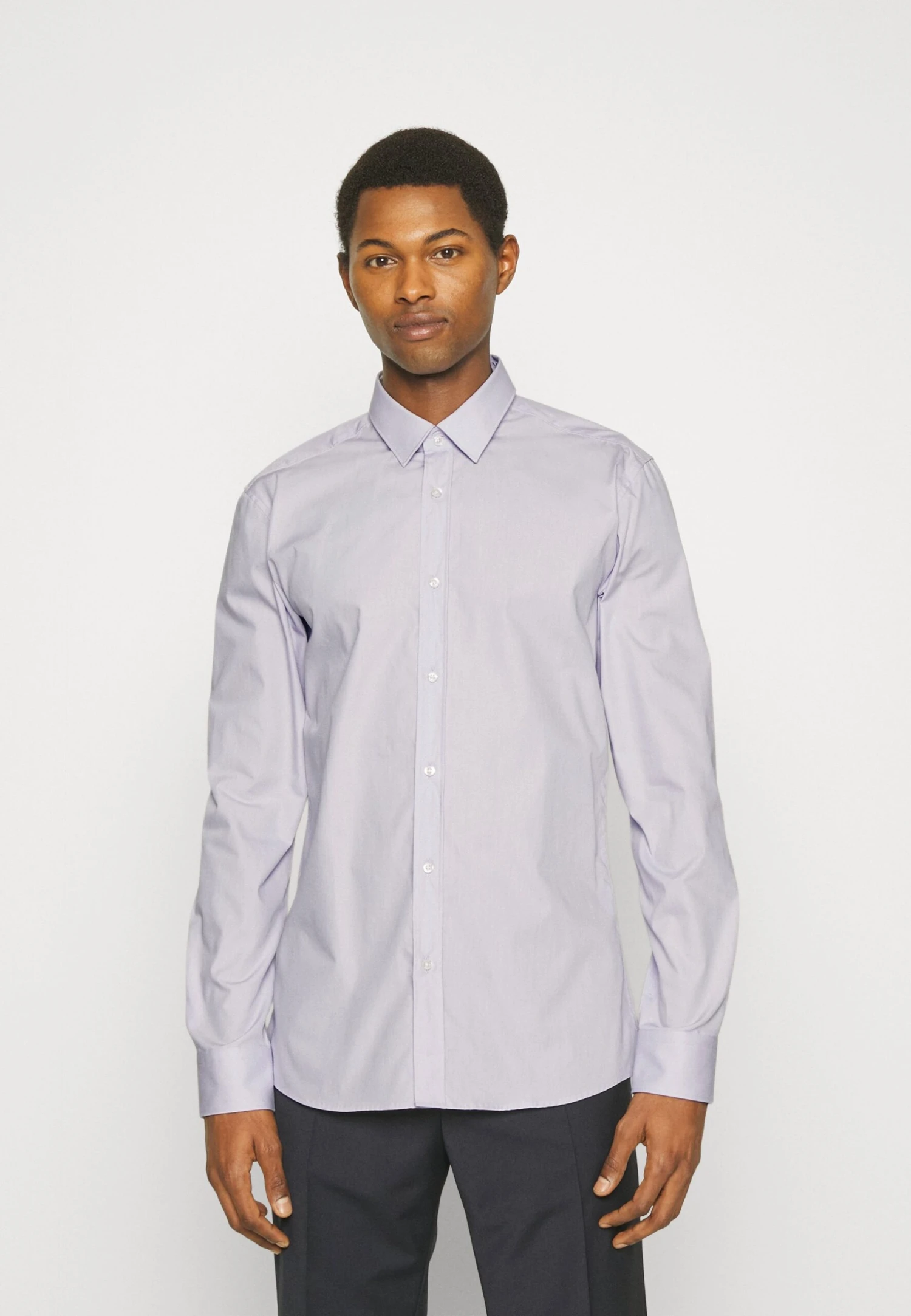 Hugo Elisha - Formal Shirt - Light Pastel Purple 3 Hugo Elisha - Formal Shirt - Light Pastel Purple