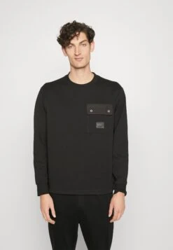Hugo Dhaluli - Long Sleeved Top - Black
