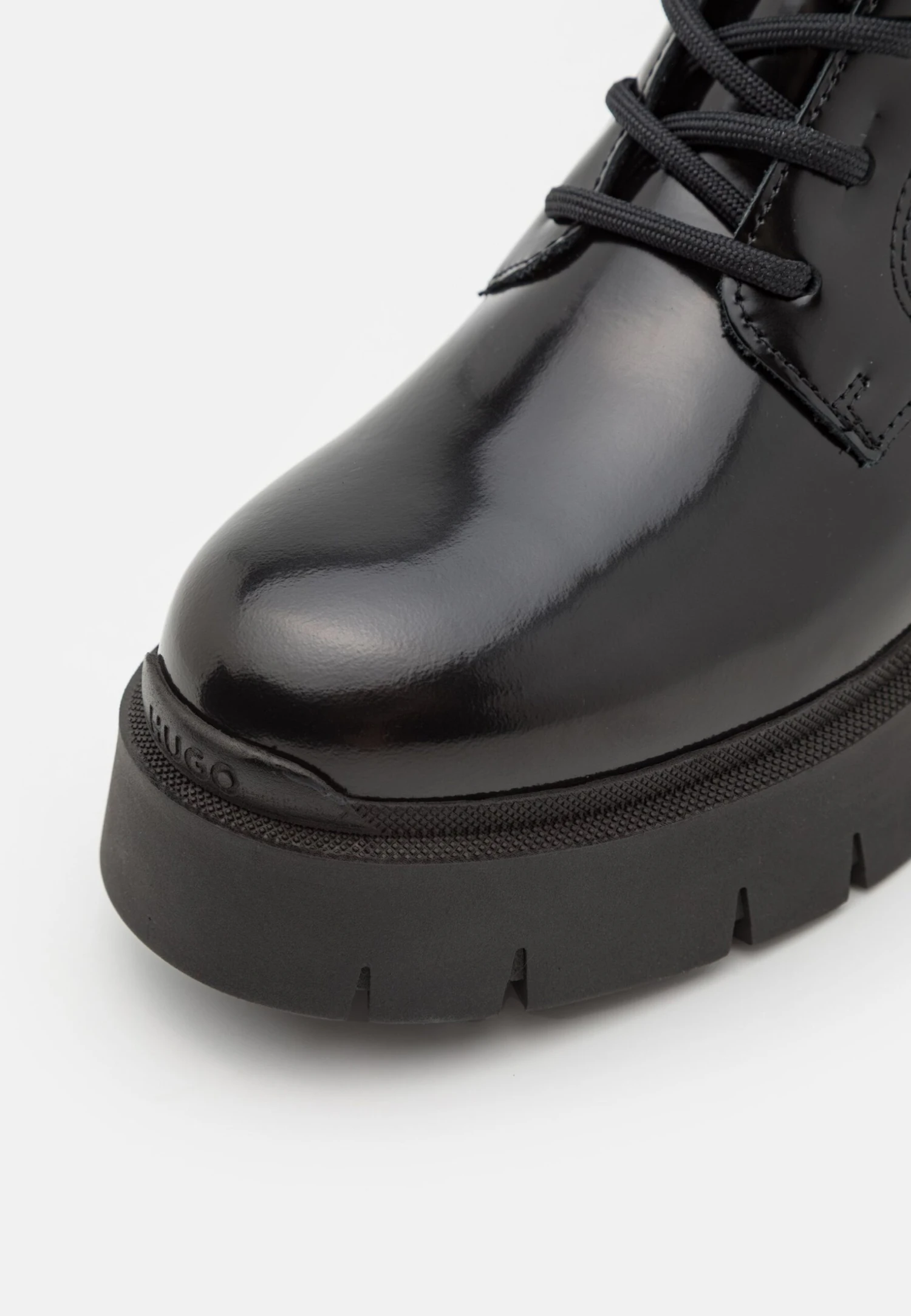 Hugo Kris Lace Bootie - Platform Ankle Boots - Black 9 Hugo Kris Lace Bootie - Platform Ankle Boots - Black - Image 7