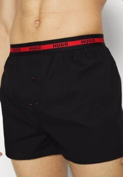 Hugo 2 Pack - Boxer Shorts - Black -Hugo 7441b661f8e4476d9fec36ca2edd57af