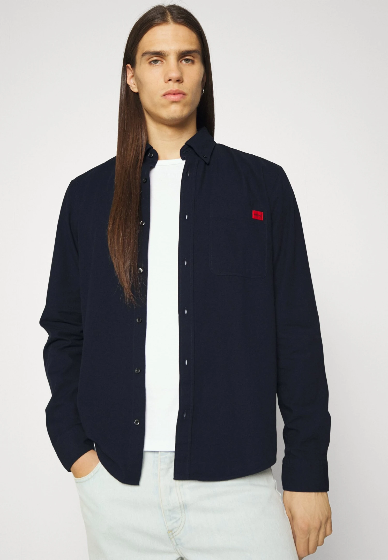 Hugo Evito - Shirt - Dark Blue 6 Hugo Evito - Shirt - Dark Blue - Image 4