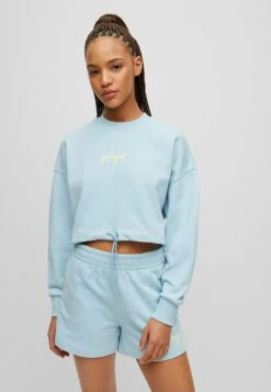 Hugo Delive - Sweatshirt - Light Blue One