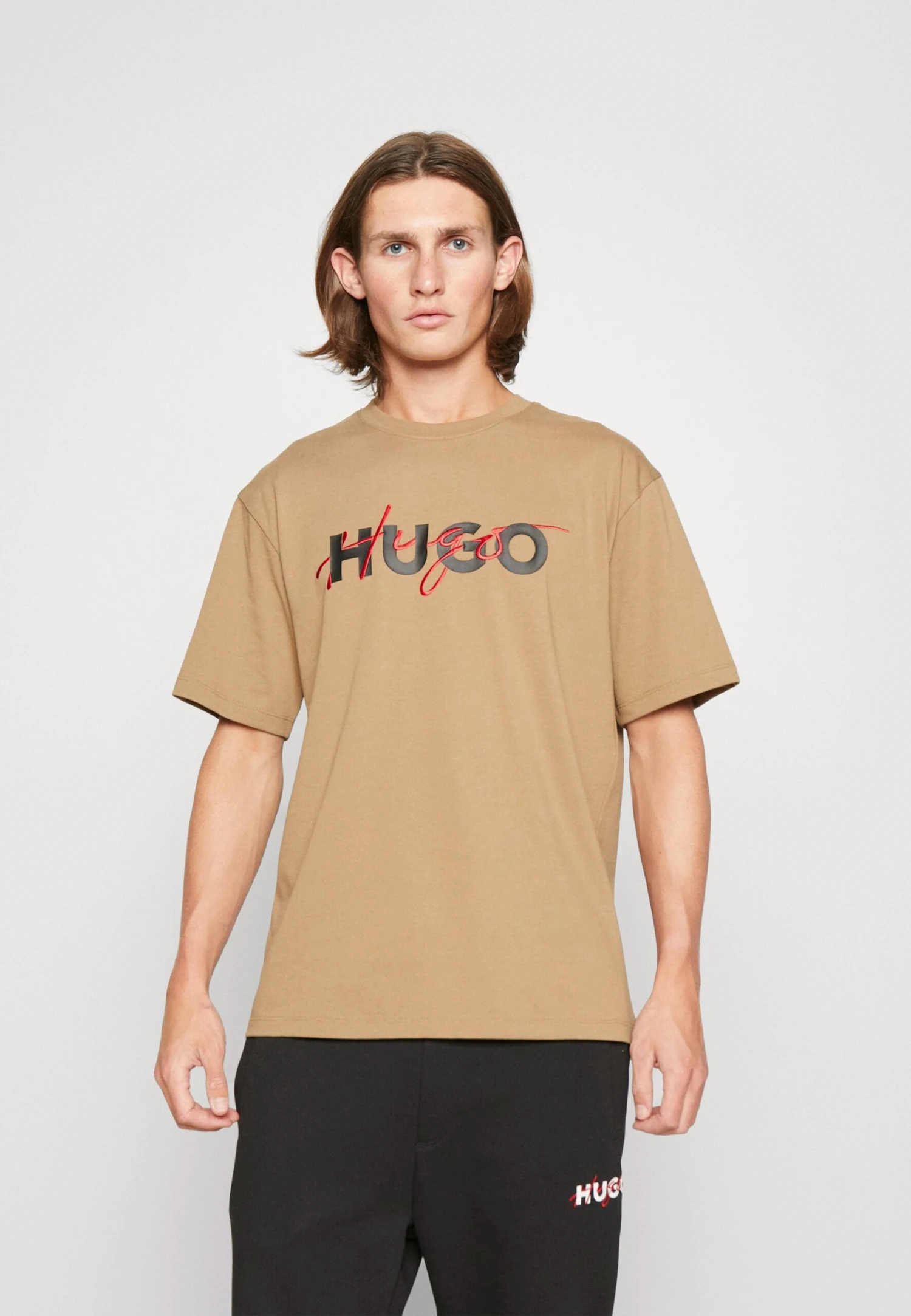 Hugo Dakaishi - Print T-Shirt - Open Brown 3 Hugo Dakaishi - Print T-Shirt - Open Brown