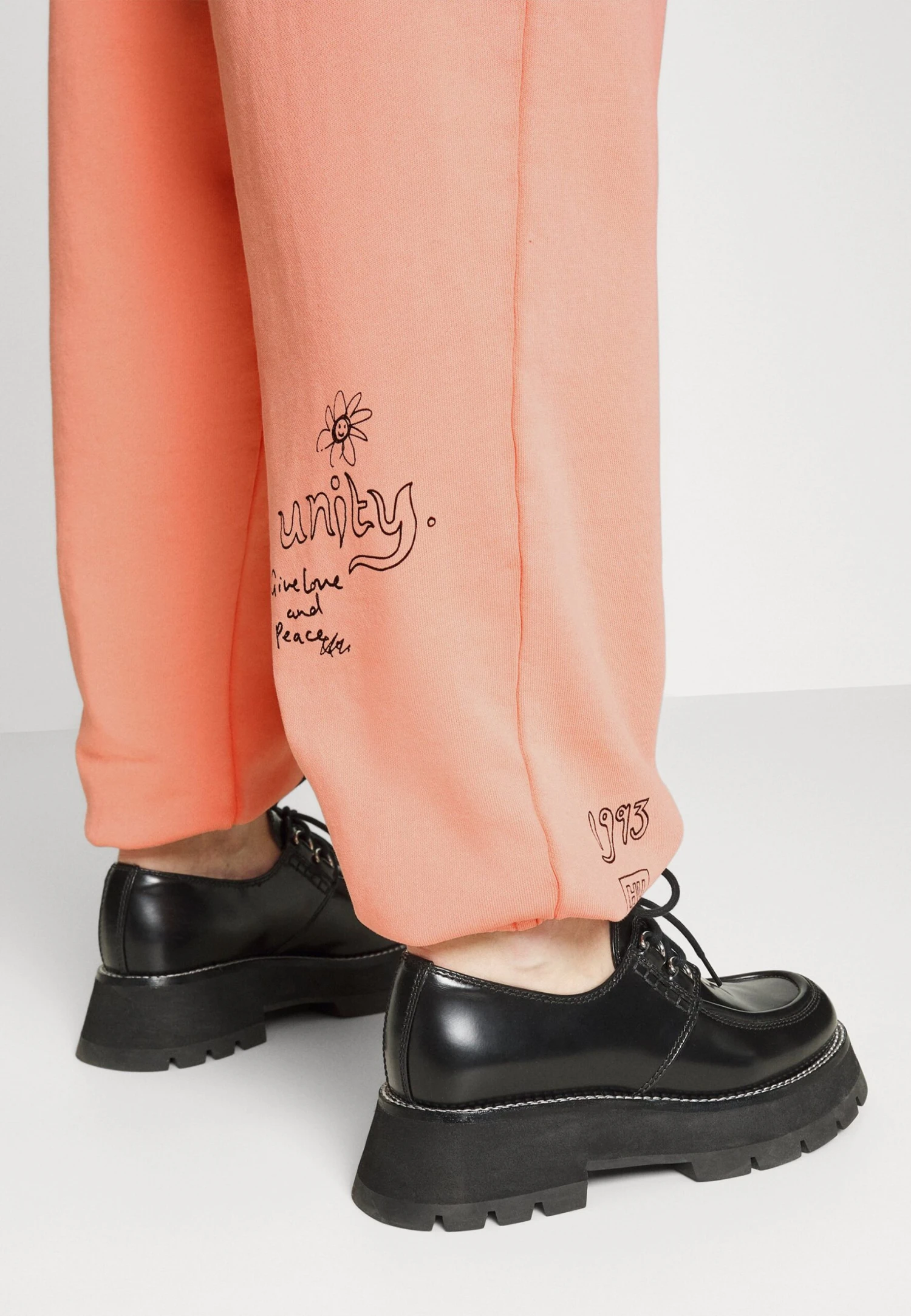 Hugo Nerida - Tracksuit Bottoms - Light/Pastel Orange 8 Hugo Nerida - Tracksuit Bottoms - Light/Pastel Orange - Image 6