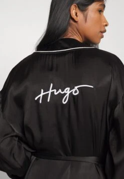 Hugo Dressing Gown - Black 11 Hugo Dressing Gown - Black -Hugo 77bf252187ca4f35858a69c4aeb80da2
