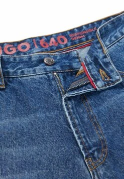 Hugo Straight Leg Jeans - Dark Blue Ten 13 Hugo Straight Leg Jeans - Dark Blue Ten -Hugo 7829356ec88d4f289ff448ff8788baf5