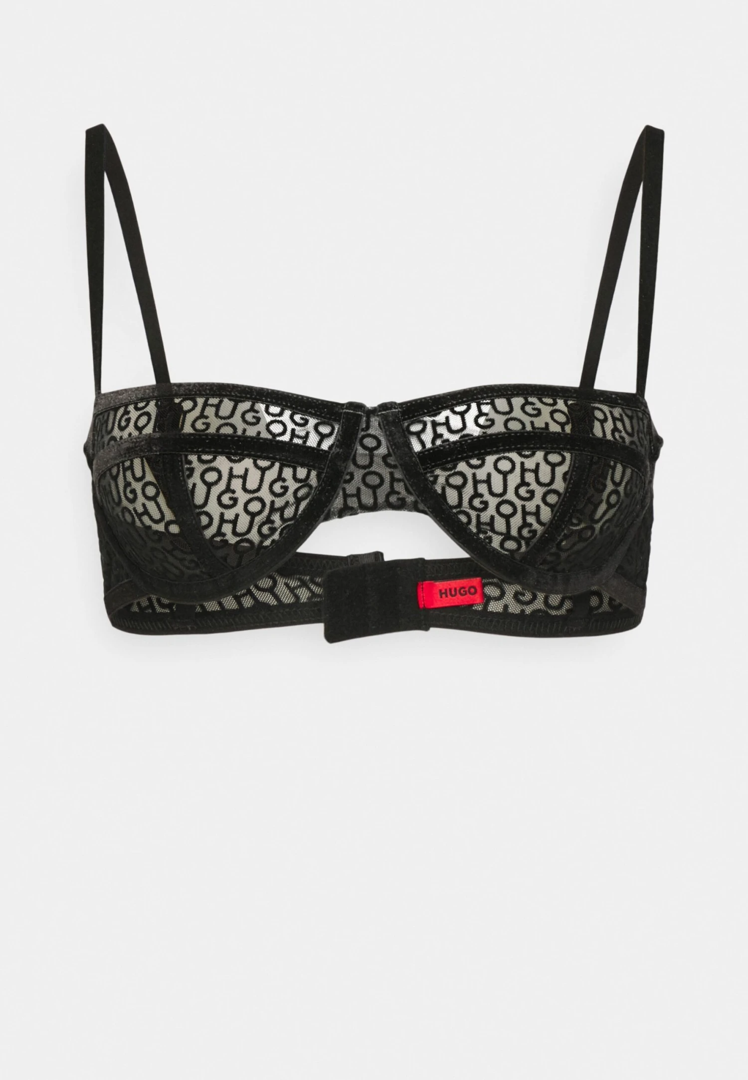 Hugo Underwire Bra Flock - Underwired Bra - Black 6 Hugo Underwire Bra Flock - Underwired Bra - Black - Image 4