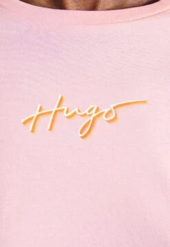Hugo Slim- Print T-Shirt - Light Pastel Pink -Hugo 7a956babdd204c5e9b39e53e0256de8d