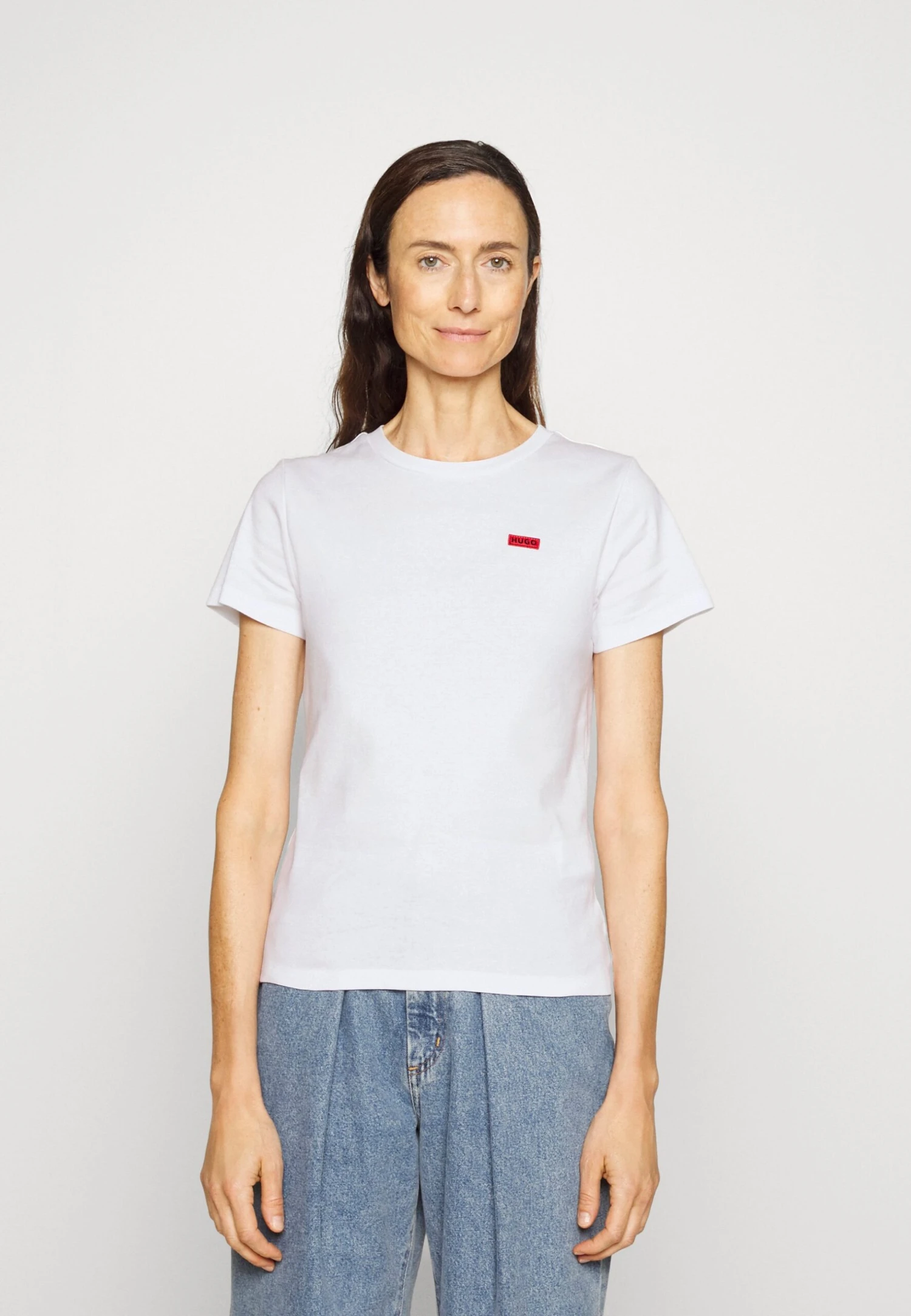 Hugo Classic Tee - Basic T-Shirt - White 3 Hugo Classic Tee - Basic T-Shirt - White