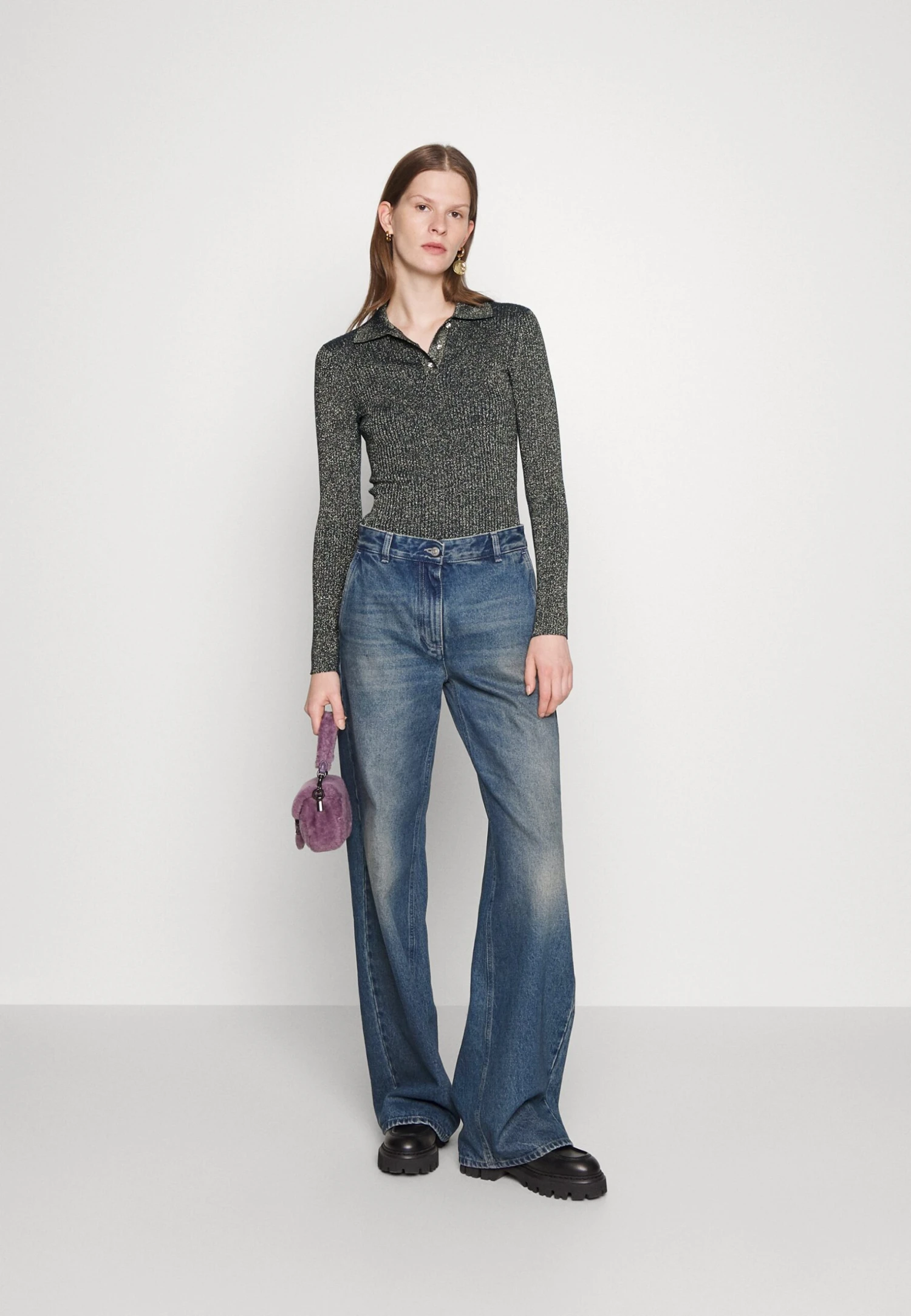 Hugo Sotellna - Jumper - Dark Blue/Petrol 4 Hugo Sotellna - Jumper - Dark Blue/Petrol - Image 2