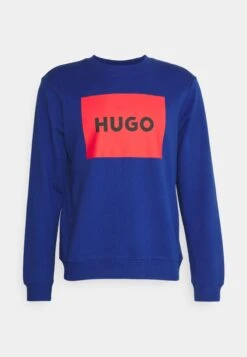 Hugo Sweatshirt - Medium Blue -Hugo 7db2d3cde4284c23b69ecd53ff35cf64