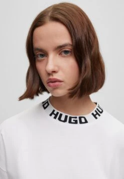 Hugo Dinaya - Long Sleeved Top - White 10 Hugo Dinaya - Long Sleeved Top - White -Hugo 7ee49459bd2f4ac4907e4c825740c2c2