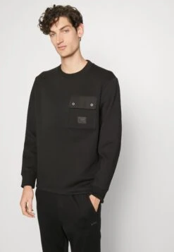 Hugo Dhaluli - Long Sleeved Top - Black -Hugo 806170b58a8a481b8e813454b315d7c7