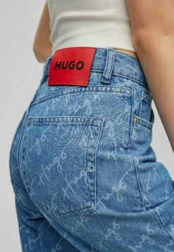 Hugo Straight Leg Jeans - Blue Fifteen -Hugo 80bb5c85cec34b16aa224b76ff6ee9df