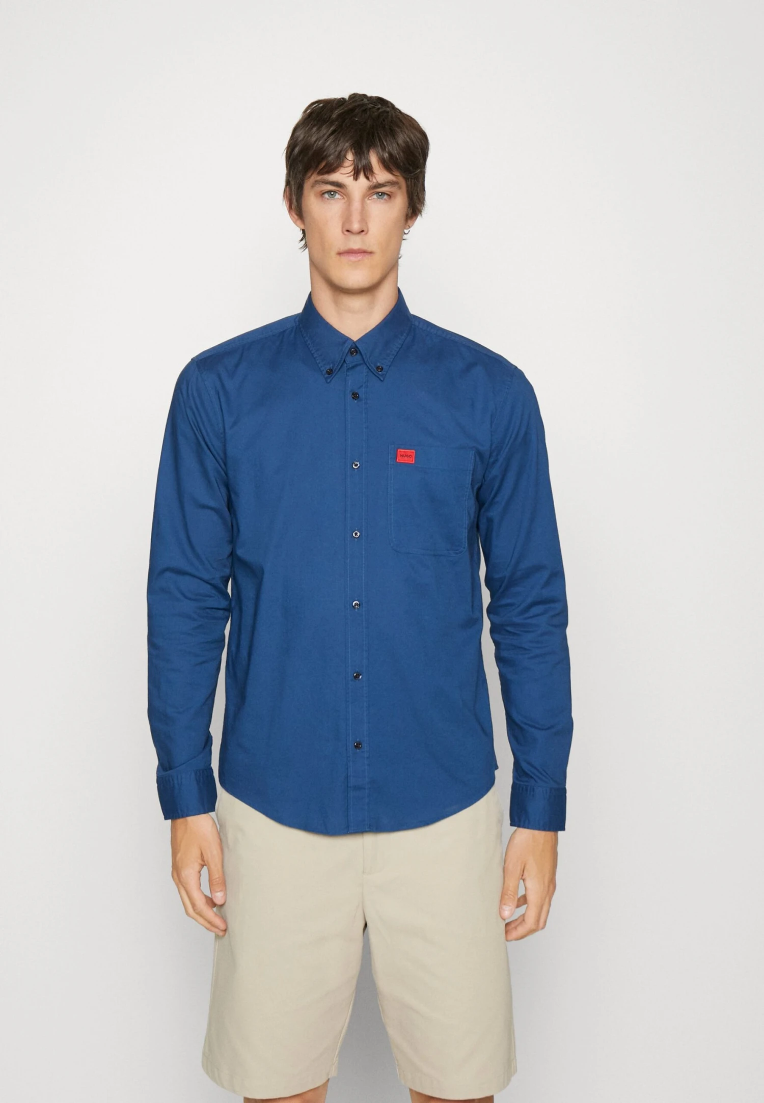 Hugo Evito - Shirt - Navy 3 Hugo Evito - Shirt - Navy