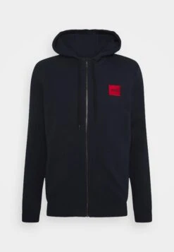 Hugo Daple212 - Zip-Up Sweatshirt - Dark Blue -Hugo 841ae431d855495f8f2483ccbdfb8d8f