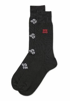 Hugo 2Pack Rs Allover Cc - Socks - Black One