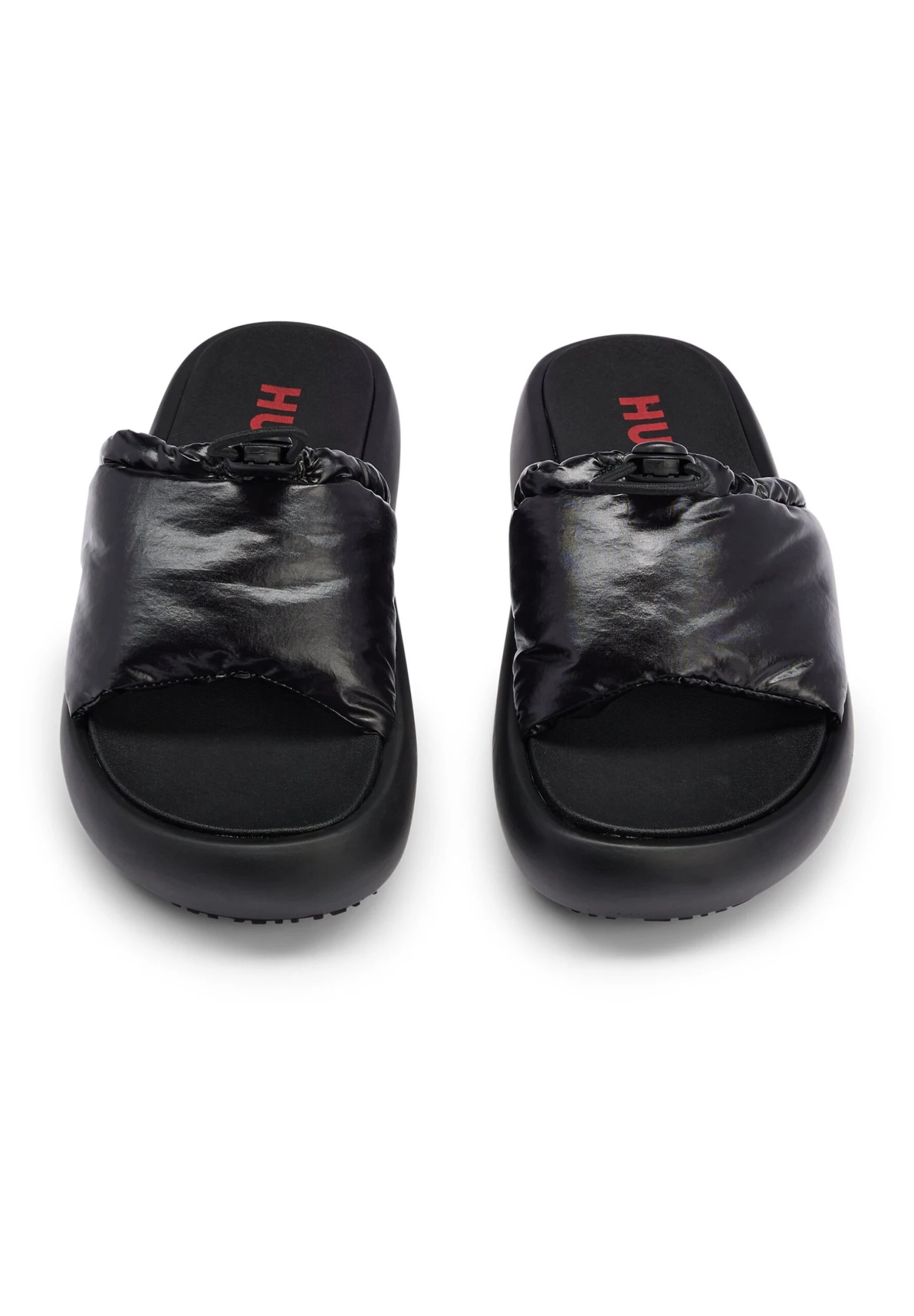Hugo Pool Slides - Black 7 Hugo Pool Slides - Black - Image 5