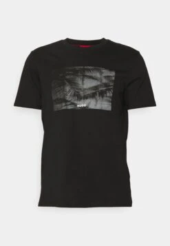 Hugo Dedellin - Print T-Shirt - Black -Hugo 84ba5d936d144f198bb0cea01533b6a7
