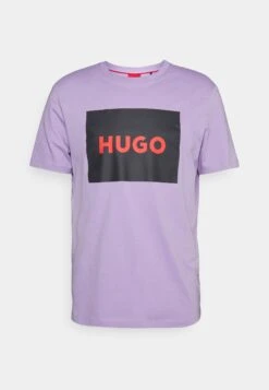 Hugo Dulive - Print T-Shirt - Open Purple -Hugo 8513da88c2ff4db8afee438cd8162ec3