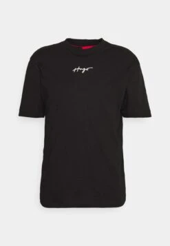 Hugo Dontevideo - Basic T-Shirt - Black 12 Hugo Dontevideo - Basic T-Shirt - Black -Hugo 857471def3c34dce8d51853e28d50e65
