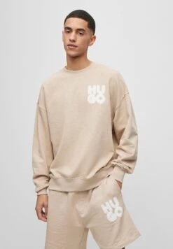 Hugo Daraz - Sweatshirt - Light Beige -Hugo 86447dcf966c400290daaea2e476f64f